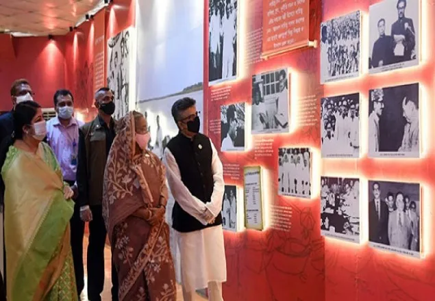 জাতীয় সংসদে বঙ্গবন্ধু প্যাভিলিয়ন উদ্বোধন