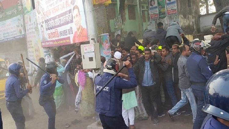 Cops-BNP clash in Panchagarh: 2,000 sued