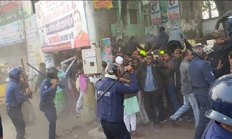 Cops-BNP clash in Panchagarh: 2,000 sued