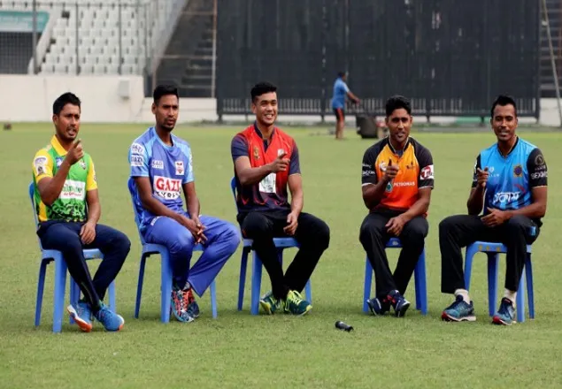 বঙ্গবন্ধু টি-টোয়েন্টি কাপ: ৫ দলের অধিনায়ক ও চূড়ান্ত স্কোয়াড