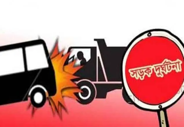 ধামরাইয়ে দুই বাসের মুখোমুখি সংঘর্ষ, গৃহবধূ নিহত