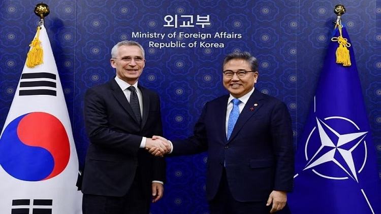 NATO chief urges S Korea to extend military support to Ukraine