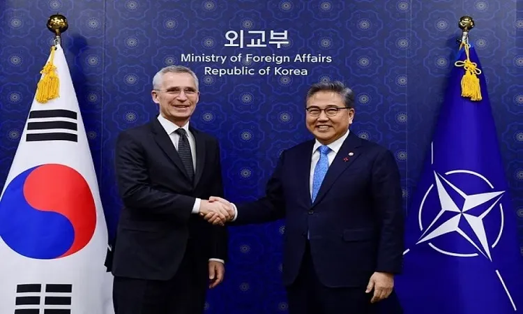 NATO chief urges S Korea to extend military support to Ukraine