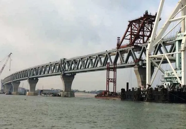 পদ্মা সেতুর ৩৯তম স্প্যান বসবে আজ