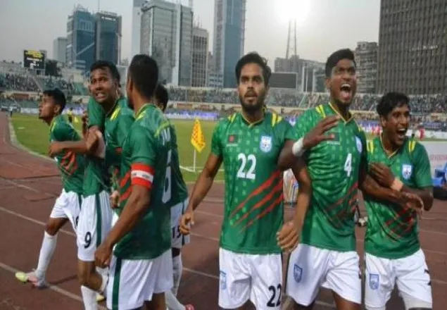 ফিফার র‍্যাংকিংয়ে তিন ধাপ এগিয়ে লাল-সবুজের বাংলাদেশ