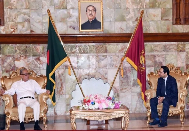 রাষ্ট্রপতির সাথে যুক্তরাষ্ট্র ও ইথিওপিয়ায় নিযুক্ত রাষ্ট্রদূতের সাক্ষাৎ