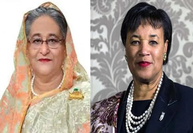 শেখ হাসিনার প্রশংসা করলেন কমনওয়েলথ মহাসচিব