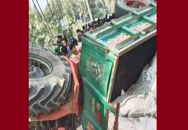 ভোলায় ট্রলি-মোটরসাইকেল সংঘর্ষে আরোহী নিহত