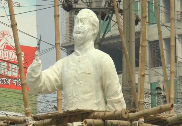 বঙ্গবন্ধুর ভাস্কর্য ভাঙচুরের ঘটনায় তদন্ত কমিটি গঠন