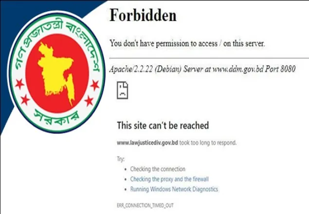 সরকারি ৩০ হাজার ওয়েবসাইটে প্রবেশে সমস্যা