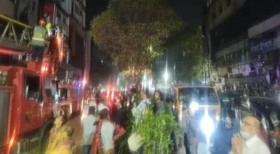 এলিফ্যান্ট রোডে আগুনে আহত ১, উদ্ধার ৬
