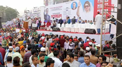 বিএনপির সমাবেশ শুরু, প্রধান অতিথি খন্দকার মোশাররফ