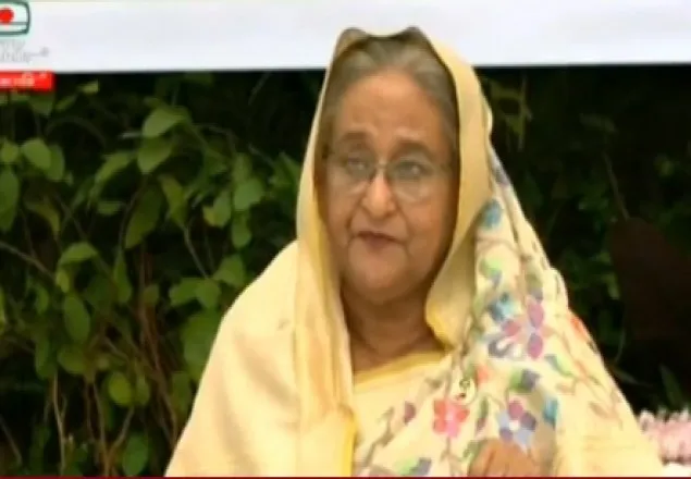 মানুষের জন্য কাজ করতে সেনাবাহিনীর প্রতি আহ্বান প্রধানমন্ত্রীর
