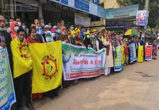 আশ্বাস পেয়ে কাজে ফিরছেন স্বাস্থ্য সহকারীরা