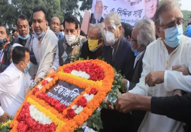 বুদ্ধিজীবী দিবসে শপথ, গণতন্ত্রকে পুনরুদ্ধার করব: ফখরুল