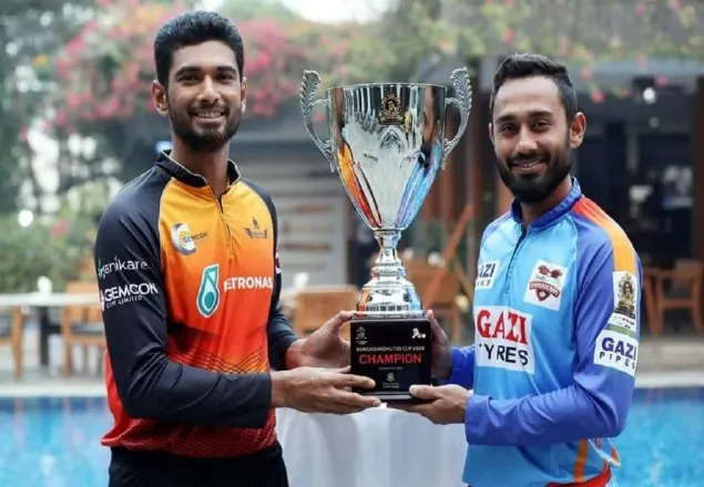 বঙ্গবন্ধু কাপের ফাইনালে কাল মুখোমুখি হচ্ছে খুলনা-চট্টগ্রাম