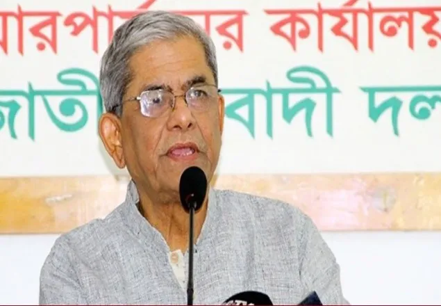 সরকার স্বাধীনতার সব চেতনা ধ্বংস করে দিয়েছে: মির্জা ফখরুল