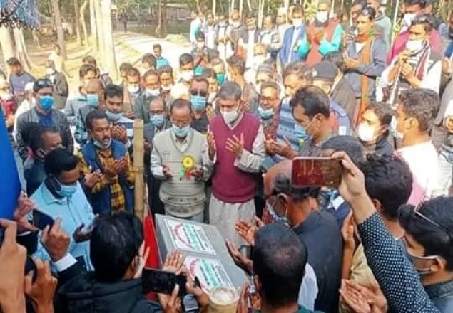 শ্রীপুরের দুর্গাপুরে দারুল কোরআন হাফেজিয়া মাদ্রাসা উদ্বোধন