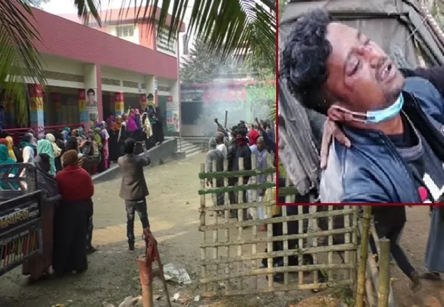দাগনভূঁঞায় ভোটকেন্দ্রে ককটেল বিস্ফোরণ, আনসারসহ আহত ৪