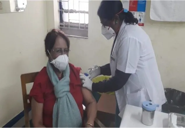 ভারতে করোনাভাইরাসের টিকাদান শুরু