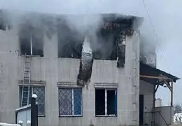 ইউক্রেনের নার্সিং হোমে ভয়াবহ আগুন, নিহত ১৫