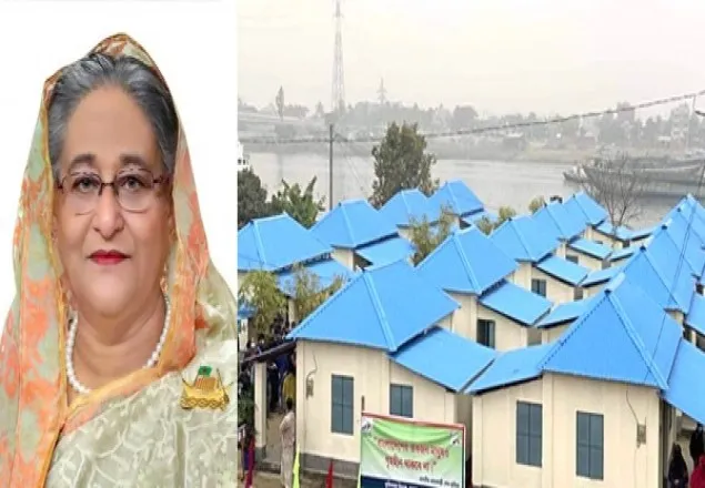 ৭০ হাজার গৃহহীন পরিবার পেলো পাকা বাড়ি