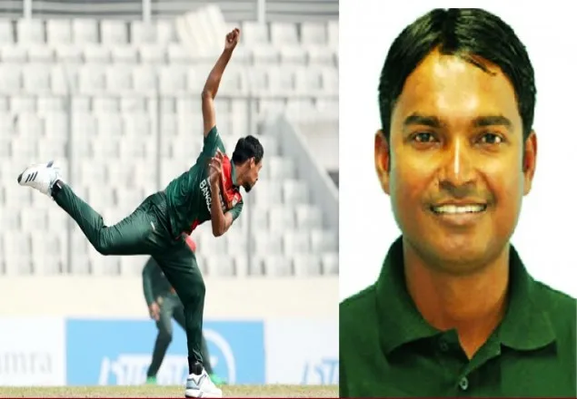 অভিষেকেই ‘৫’ বলে ওভার দিলেন বাংলাদেশি আম্পায়ার