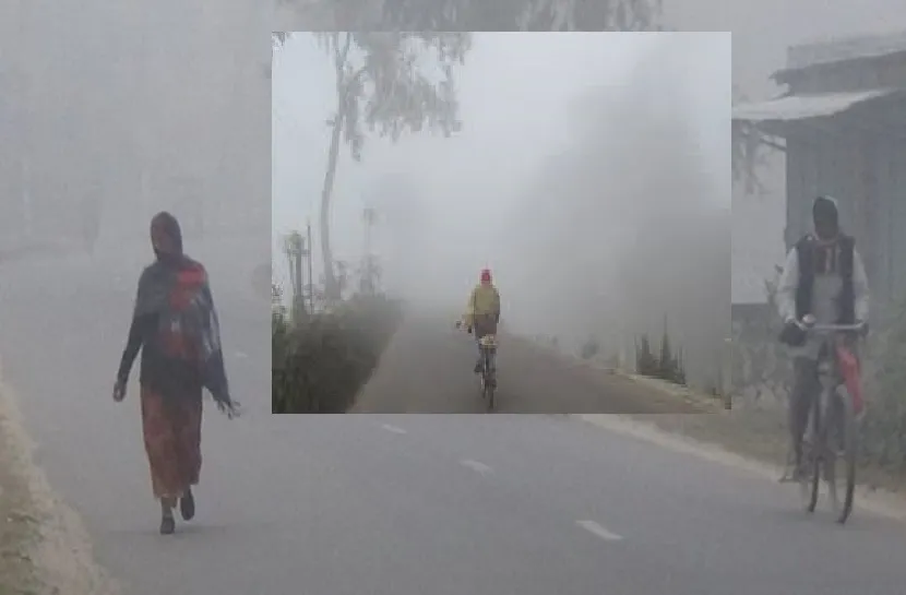 বইছে মৃদু শৈত্যপ্রবাহ, শীতে কাঁপছে পঞ্চগড়