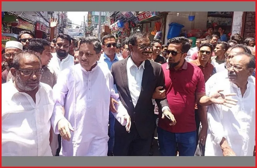 বরিশাল সিটি কর্পোরেশন : নৌকার নির্বাচনী প্রচারণা শুরু