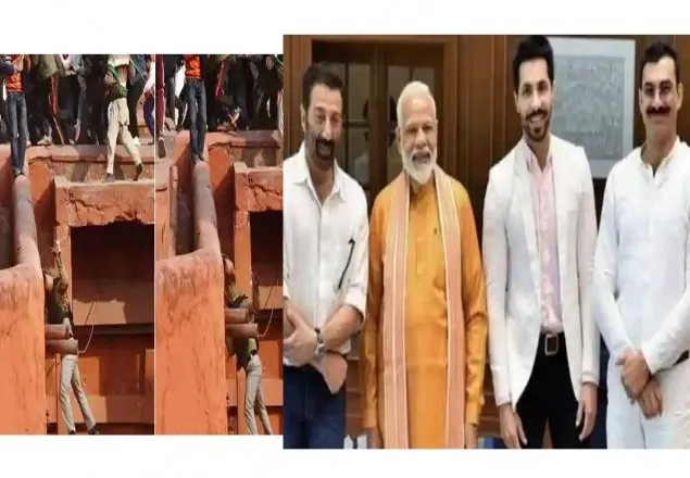 লালকেল্লায় পতাকা ওড়ানো সেই লোক বিজেপি কর্মী!