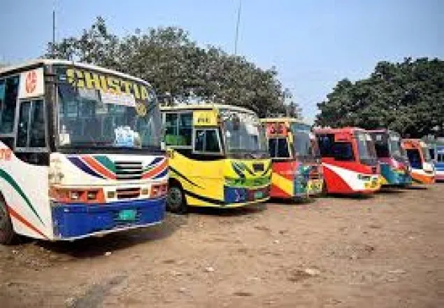  চালককে মারধর, দিনাজপুর থেকে সব রুটে যান চলাচল বন্ধ