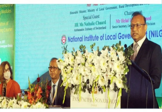 ‘স্থানীয় সরকার ব্যবস্থাকে শক্তিশালী করতে কাজ করছে সরকার’