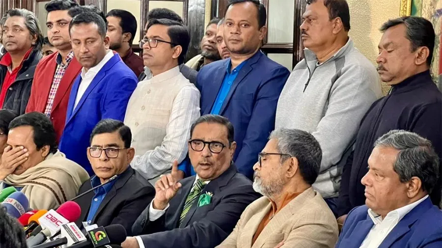 Quader: BNP leaders should keep their faces covered in black cloth
