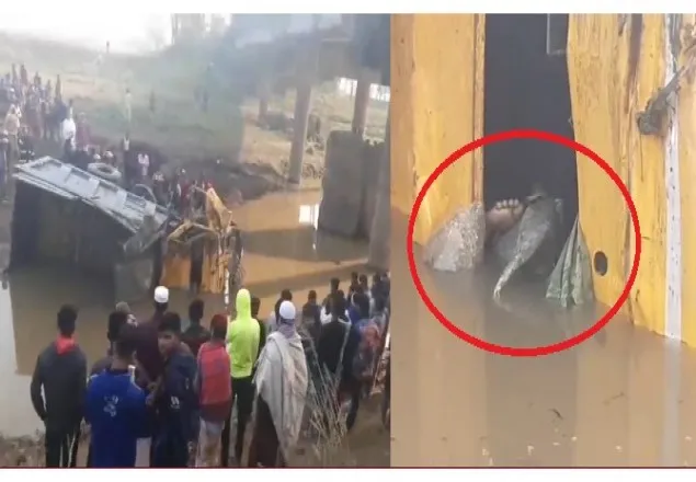 সিলেটে ট্রাক খাদে পড়ে নিহত ২