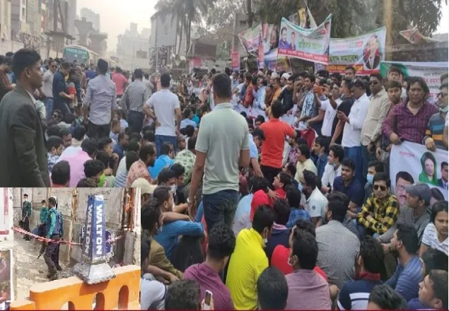 পুলিশি প্রহরায় চলছে বিএনপির সমাবেশ
