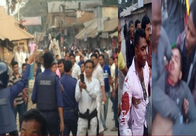 কোম্পানীগঞ্জে আ.লীগের দু’গ্রুপে সংঘর্ষে গুলিবিদ্ধ ৩, আহত ৩৫