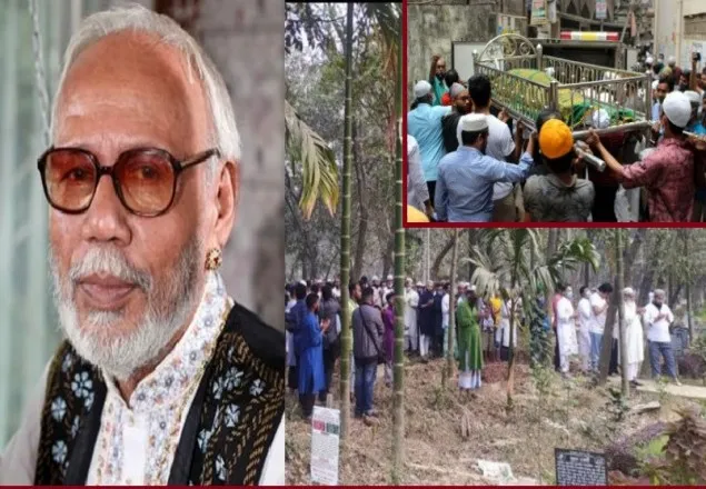 ছেলের পাশে চিরনিদ্রায় শায়িত এটিএম শামসুজ্জামান