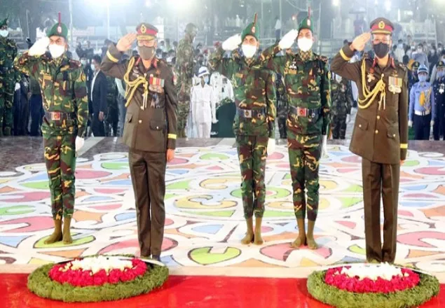ভাষা শহীদদের প্রতি রাষ্ট্রপতি-প্রধানমন্ত্রীর শ্রদ্ধা