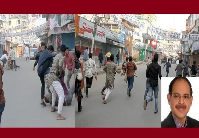 শহীদ মিনারে বিএনপির এমপি সিরাজের ওপর ছাত্রলীগের হামলা