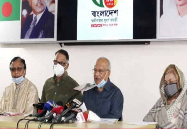 ‘সূবর্ণ জয়ন্তী’ উদযাপনে সরকারের কাছে সর্বাত্মক সহযোগিতা চাই: মোশাররফ