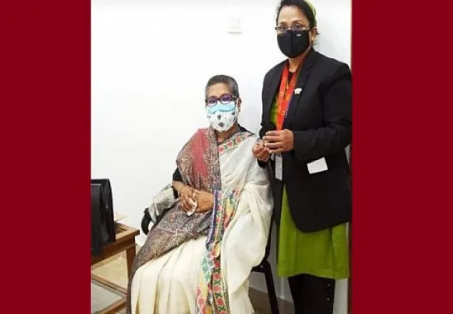 ভ্যাকসিন নিলেন শেখ রেহানা