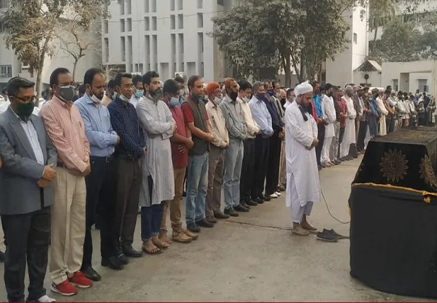 প্রেসক্লাবে সৈয়দ আবুল মকসুদের জানাজা সম্পন্ন