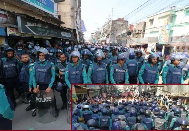 অনুমতি মেলেনি, দলীয় কার্যালয়ে খুলনা বিএনপির মহাসমাবেশ