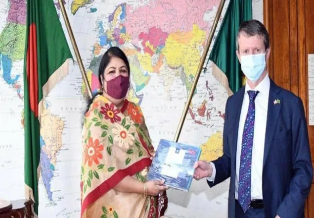 স্পিকারের সঙ্গে নরওয়ের রাষ্ট্রদূতের সাক্ষাৎ