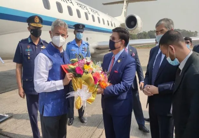 ভারতের পররাষ্ট্রমন্ত্রী জয়শঙ্কর ঢাকায়