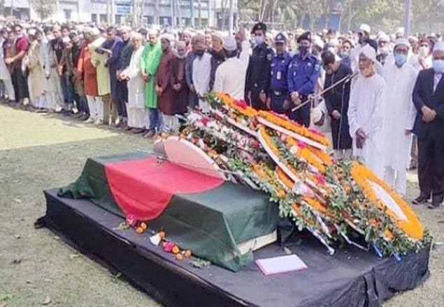 এইচ টি ইমামের প্রথম জানাজা সম্পন্ন