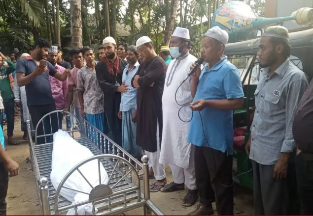 আ.লীগের দু’পক্ষের সংঘর্ষে নিহত আলাউদ্দিনের দাফন সম্পন্ন
