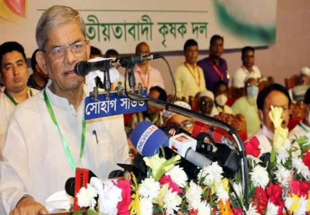 আগে নিজের ঘর সামলান: ওবায়দুল কাদেরকে মির্জা ফখরুল