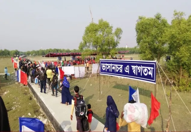 জাতিসংঘ প্রতিনিধি দল আজ ভাসানচরে যাচ্ছে