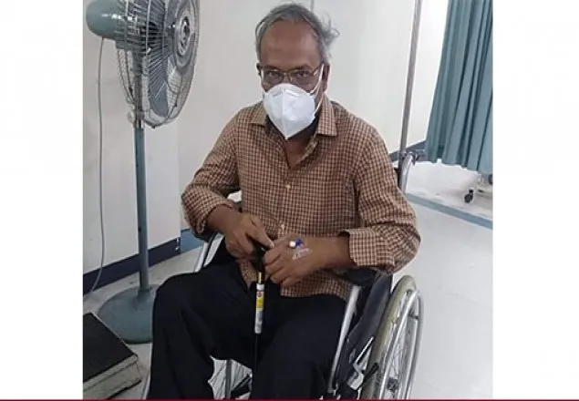 করোনা আক্রান্ত রিজভী হাসপাতালে ভর্তি